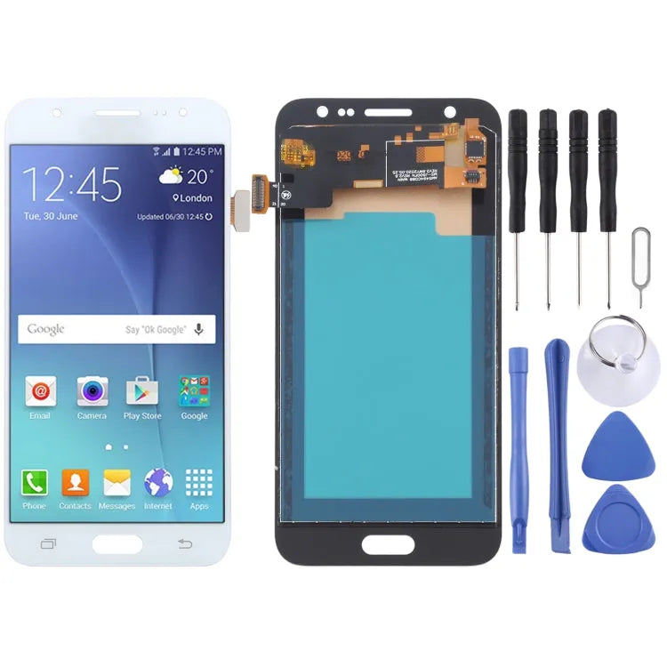 TFT LCD-scherm voor Galaxy J5 (2015) J500F, J500FN, J500F/DS, J500G, J500M met complete digitizer-module (wit)