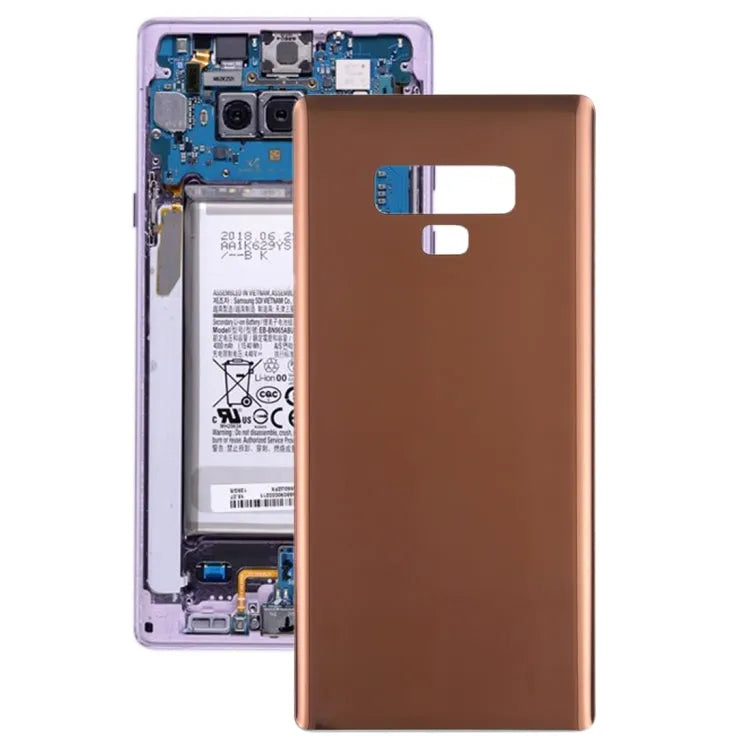 Voor Galaxy Note9 / N960A / N960F achterkant (goud)