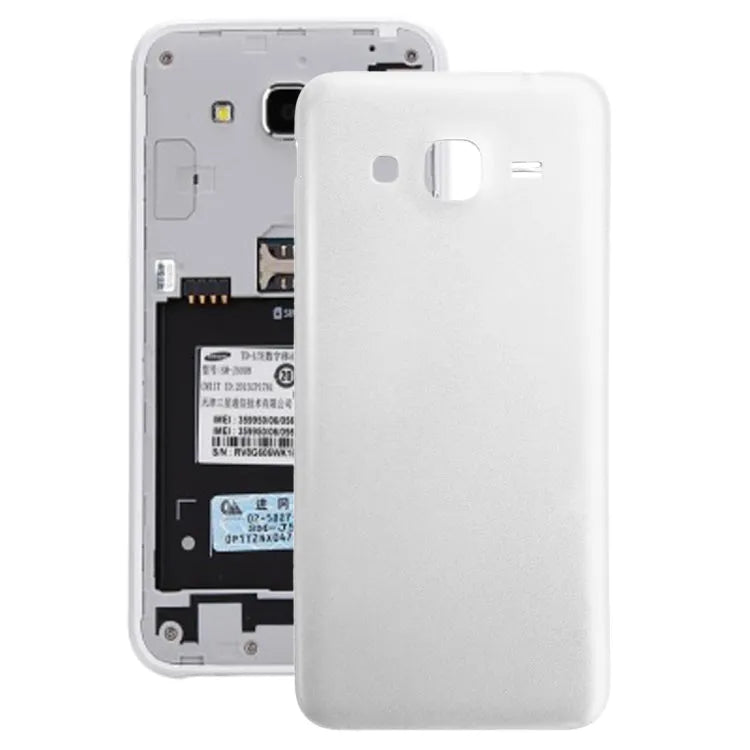 Voor Galaxy J3 (2016) / J320FN / J320F / J320G / J320M / J320A / J320V / J320P achterkant (wit)