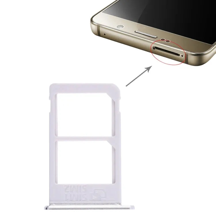Voor Galaxy Note 5 / N920 2 simkaartlade