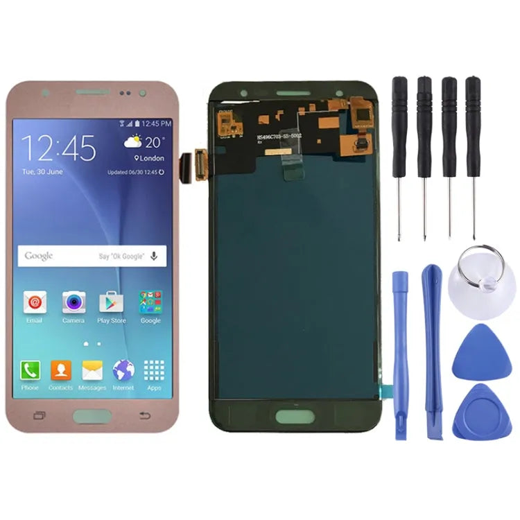 Lcd-scherm (TFT) + aanraakpaneel voor Galaxy J5 / J500, J500F, J500FN, J500F / DS, J500G / DS, J500Y, J500M, J500M / DS, J500H / DS (goud)
