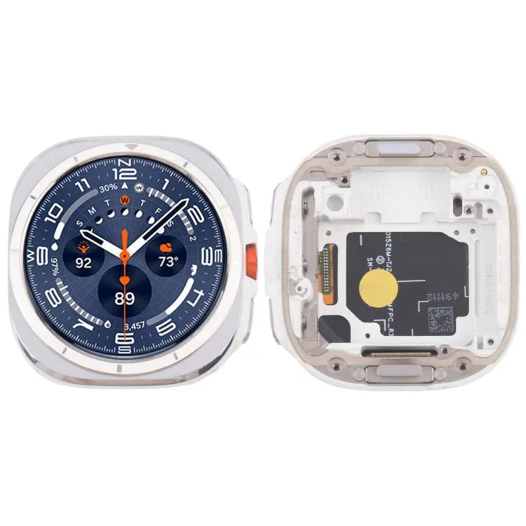 Originele LCD-schermdigitizer (LCD) inclusief frame voor Samsung Galaxy Watch Ultra 2025 SM-L705/L700 (zilver).