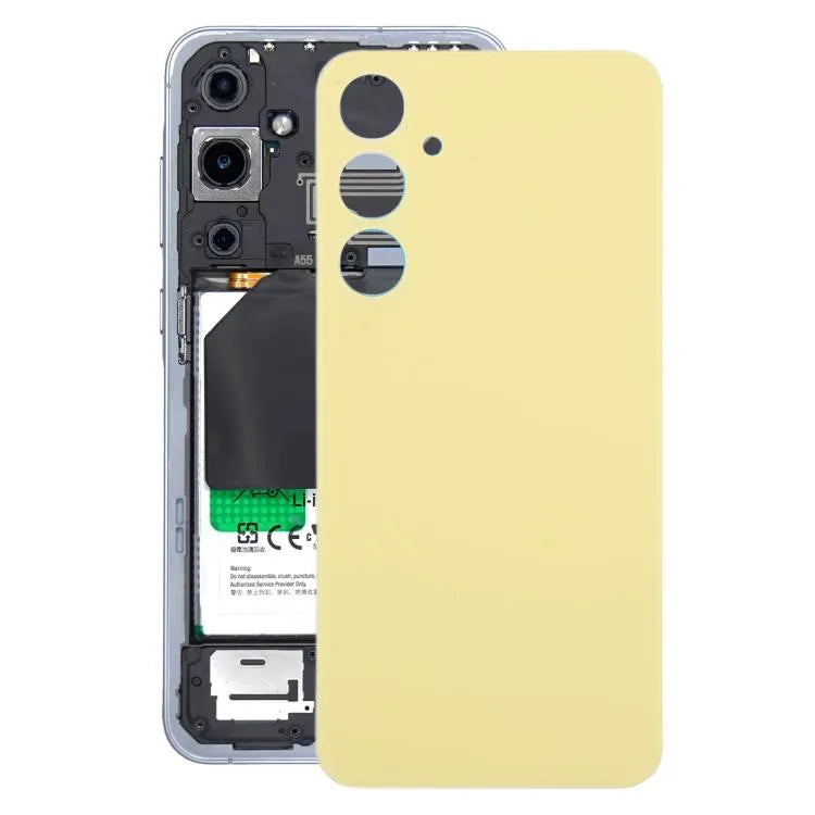 Voor Samsung Galaxy A55 SM-A556B OEM-achterkant (geel)