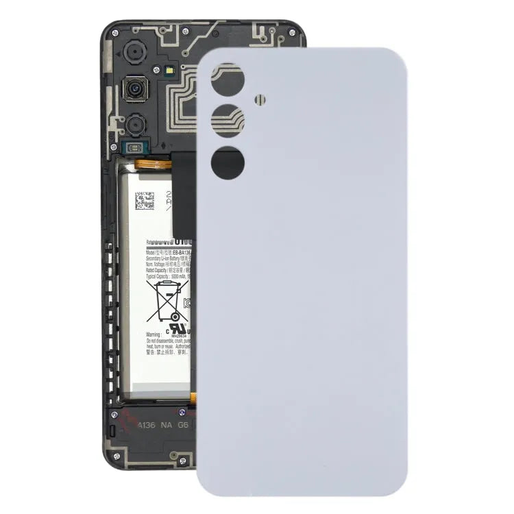 Voor Samsung Galaxy A34 SM-A346B Originele batterij achterkant (zilver)