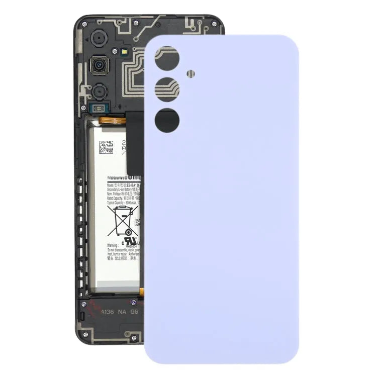 Voor Samsung Galaxy A34 SM-A346B Originele batterij achterkant (paars)