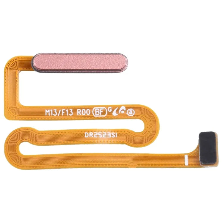 Voor Samsung Galaxy M13 SM-M135F originele vingerafdruksensor flexkabel (oranje)