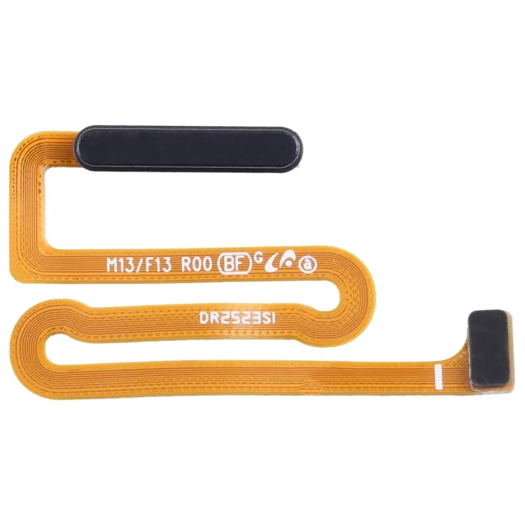 Voor Samsung Galaxy M13 SM-M135F Originele Vingerafdruk Sensor Flex Kabel (Zwart)