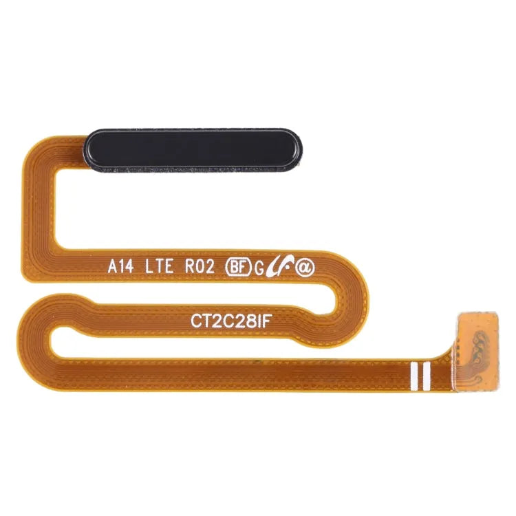 Voor Samsung Galaxy A14 SM-A145F Originele Vingerafdruk Sensor Flex Kabel (Zwart)