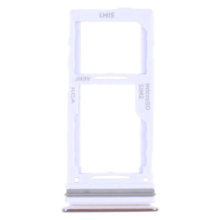 Voor Samsung Galaxy A72 SM-A725 SIM-kaartlade + SIM-kaartlade / Micro SD-kaartlade (paars)