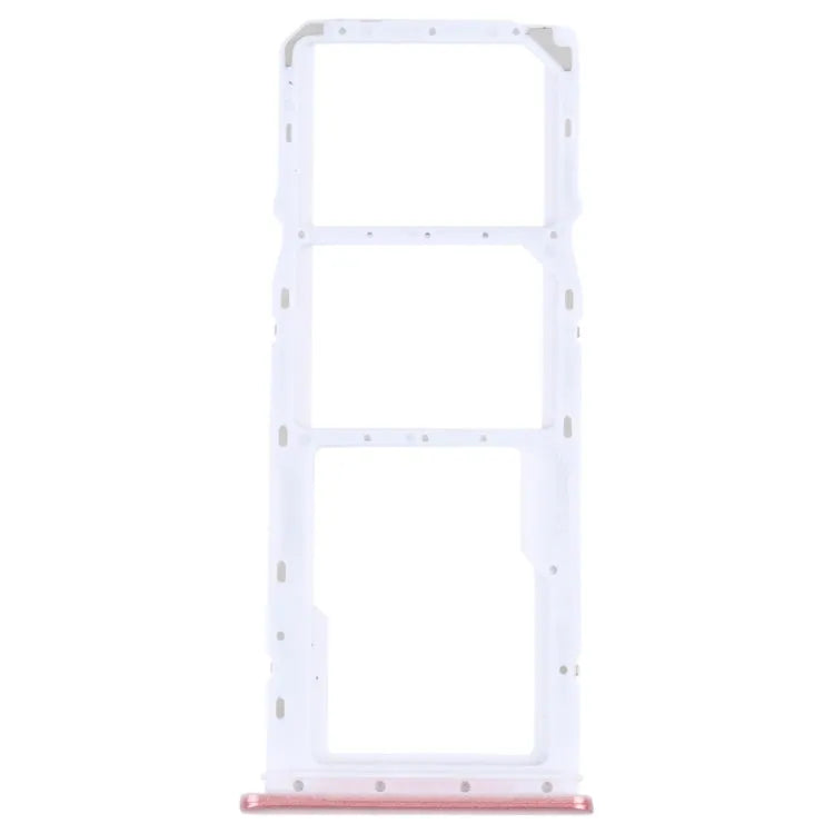 Voor Samsung Galaxy A04 SM-A045F Originele Sim-kaart Lade + Sim-kaart Lade + Micro Sd-kaart Lade (Roze)