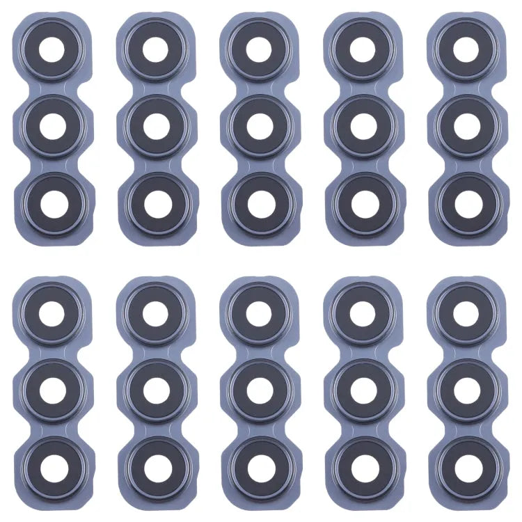 Voor Samsung Galaxy A35 SM-A356B 10 stuks originele achteruitrijcamera lensdop (blauw)