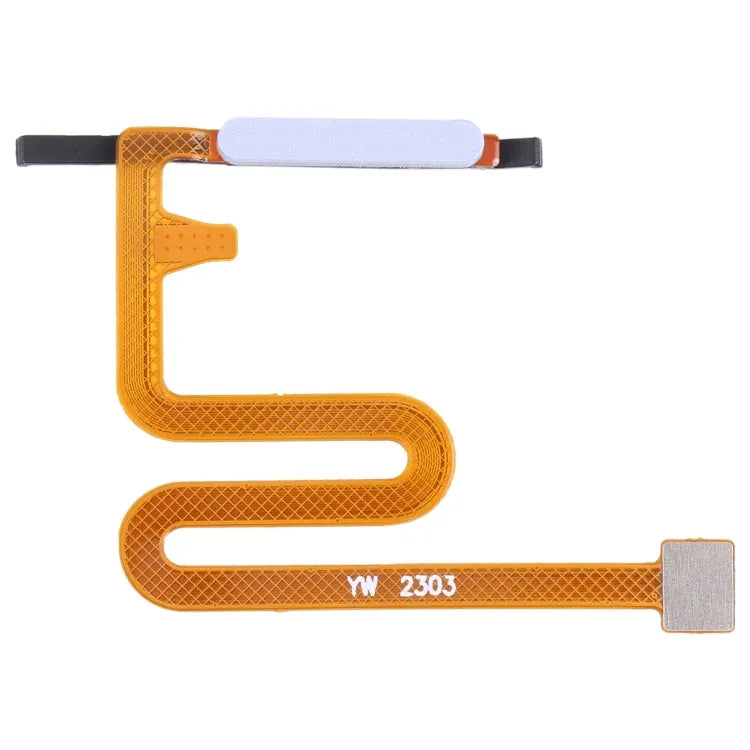 Voor Samsung Galaxy A14 SM-A145P Originele Vingerafdruk Sensor Flex Kabel (Zilver)