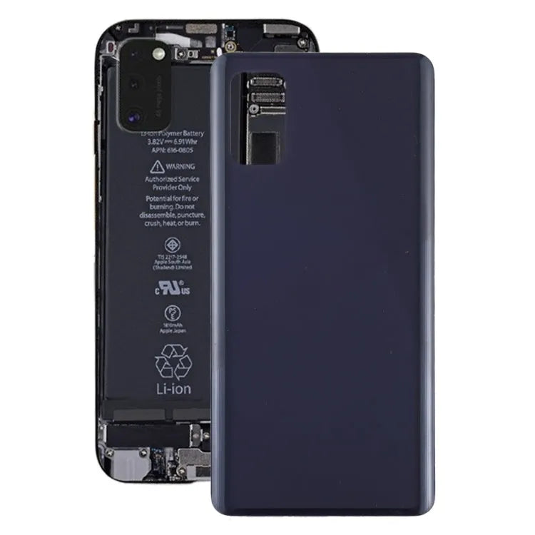 Voor Samsung Galaxy A41 batterij achterkant (zwart)