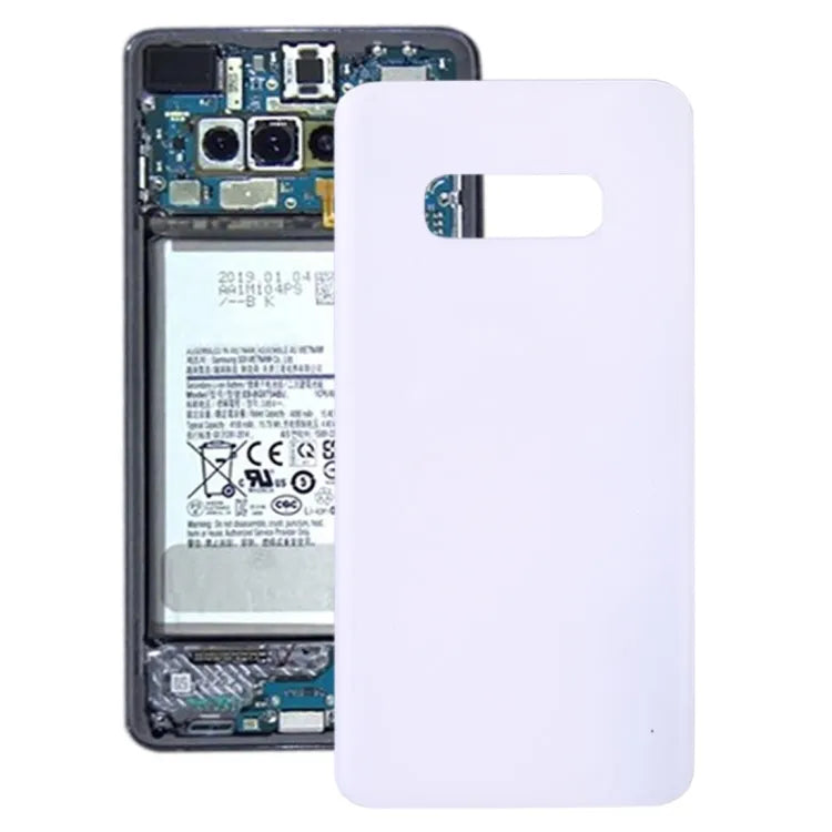 Voor Galaxy S10e SM-G970F/DS, SM-G970U, SM-G970W batterij achterkant (wit)