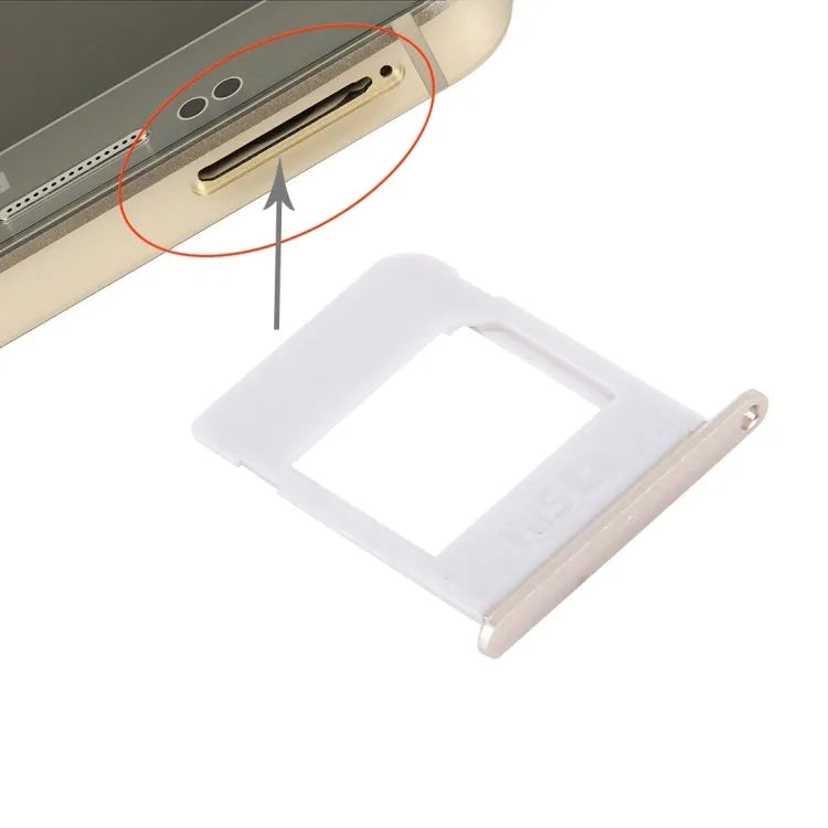 Voor Galaxy Note 5 / N920 (enkele simkaart) Simkaartlade (goud)