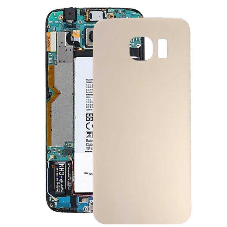 Voor Galaxy S6 / G920F Batterij Back Cover (Goud)