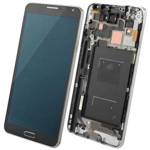 3 in 1 Original LCD + Rahmen + Touchpad für Galaxy Note III / N9005, 4G LTE (Schwarz)