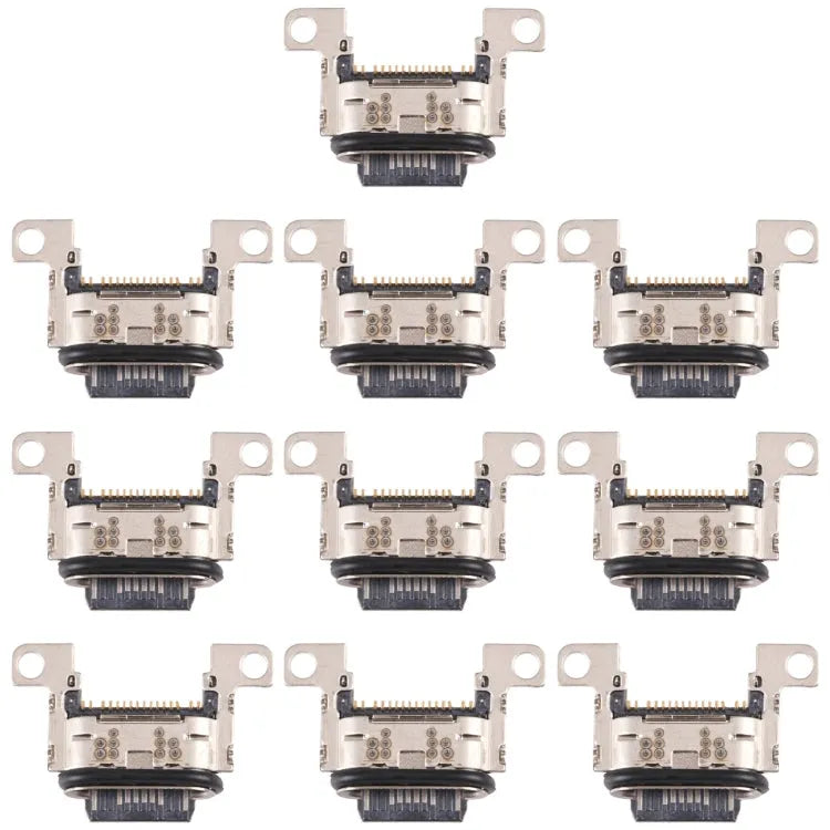 Voor Samsung Galaxy A73 5G SM-A736B 10 PCS Oplaadpoort Connector