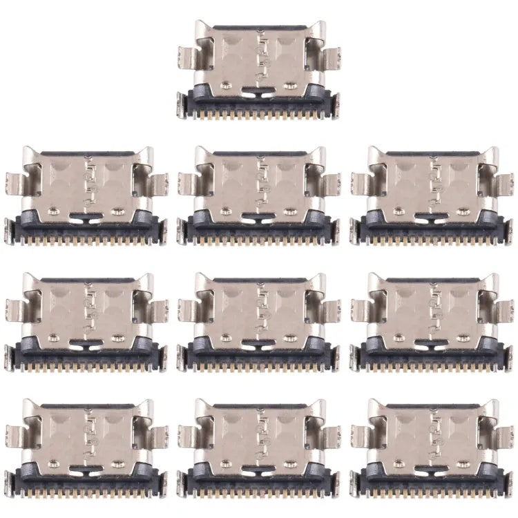 Voor Samsung Galaxy A13 SM-A137 10 PCS Oplaadpoort Connector