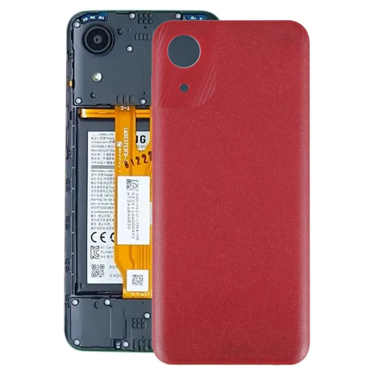 Voor Samsung Galaxy A03 Core SM-A032F Originele batterij achterkant (rood)