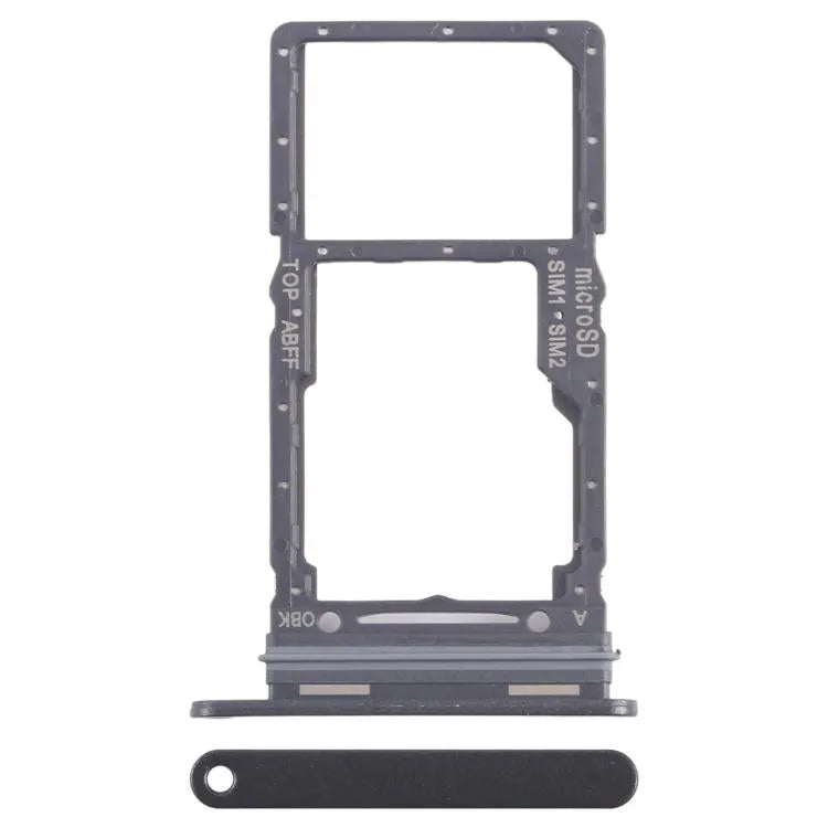 Voor Samsung Galaxy A26 SM-A266B Originele SIM + SIM / Micro SD-kaartlade (zwart)
