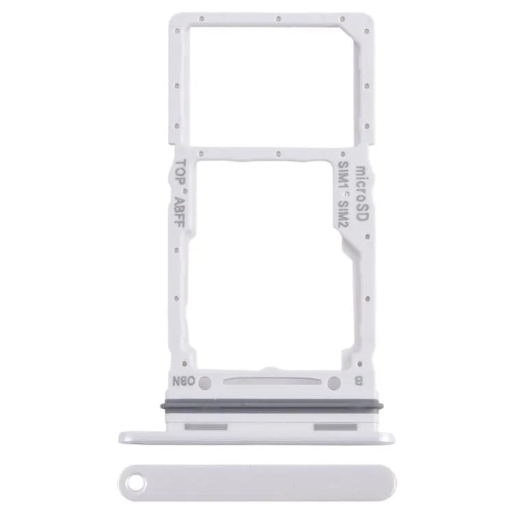 Voor Samsung Galaxy A26 SM-A266B Originele SIM + SIM / Micro SD-kaartlade (wit)