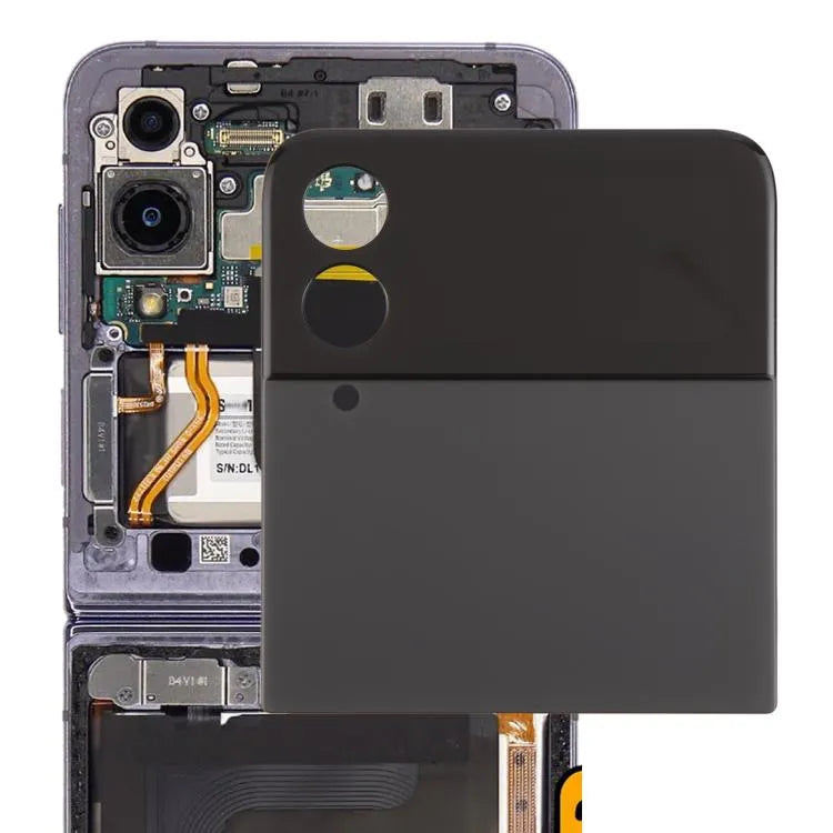 Origineel LCD-secundair scherm met digitizer, complete assemblage, voor Samsung Galaxy Z Flip4 SM-F721B (zwart)