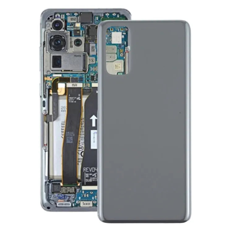 Voor Samsung Galaxy S20 Batterij Back Cover (Grijs)