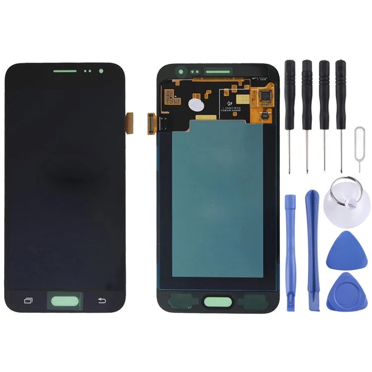 Origineel LCD-scherm + aanraakscherm voor Galaxy J3 (2016) / J320 & J3 / J310 / J3109, J320FN, J320F, J320G, J320M, J320A, J320V, J320P (zwart)