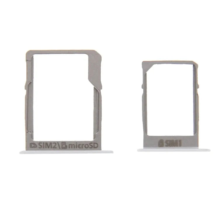 Voor Galaxy A3 / A300 & A5 / A500 & A7 / A700 SIM-kaartlade & Micro SD-kaartlade (wit)