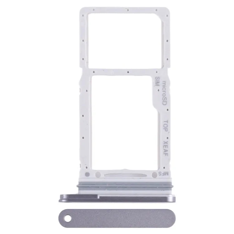 Voor Samsung Galaxy Tab S9 FE+ 5G SM-X610 Originele SIM + Micro SD-kaarthouder (grijs)