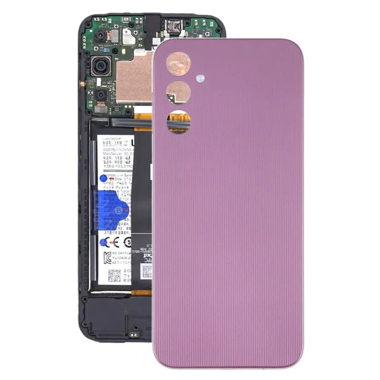Voor Samsung Galaxy A14 SM-A145F Originele batterij achterkant (donkerrood)