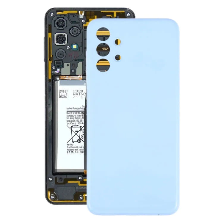 Voor Samsung Galaxy A13 SM-A137F Originele batterij achterkant (blauw)