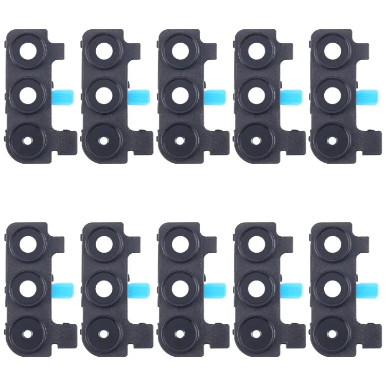 Voor Samsung Galaxy A15 4G SM-A155F 10 stuks originele achteruitrijcamera lensafdekking (zwart)