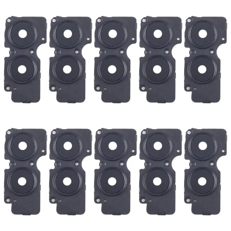 Voor Samsung Galaxy A05 SM-A055F 10 stuks originele achteruitrijcamera lensdop (zwart)
