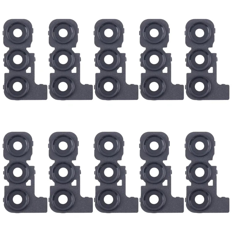 Voor Samsung Galaxy A24 4G SM-A245F 10 stuks originele achteruitrijcamera lensafdekking (zwart)