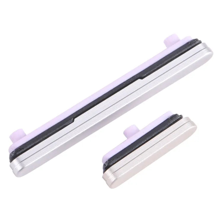 Voor Samsung Galaxy Tab S9+ SM-X810/X816/X818 1 set originele aan/uit-knop + volumeknop (zilver)