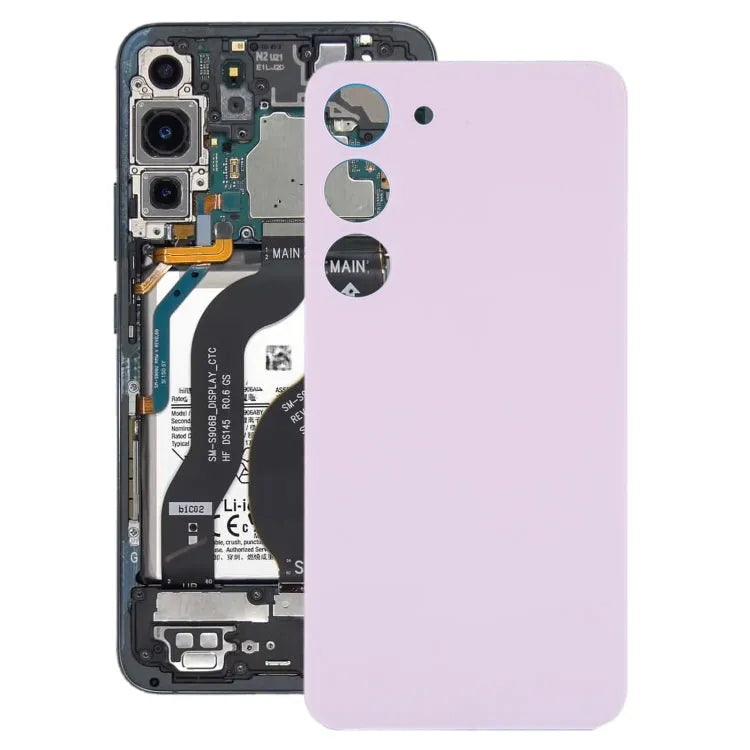 Voor Samsung Galaxy S23 SM-S911B OEM glazen batterij achterkant