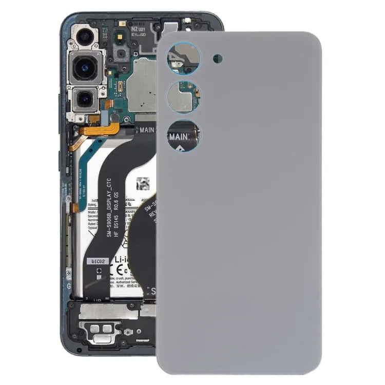 Voor Samsung Galaxy S23 SM-S911B OEM glazen batterij achterkant