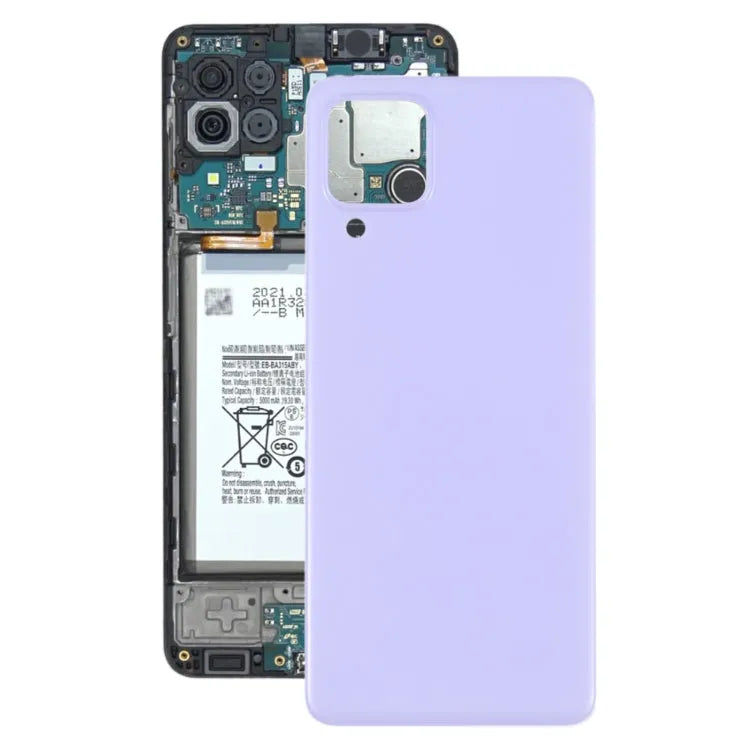 Voor Samsung Galaxy A22 SM-A225F Batterij Achterkant (Paars)