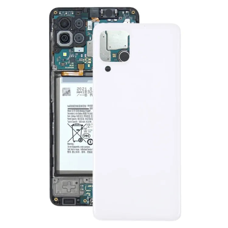 Voor Samsung Galaxy A22 SM-A225F Batterij Achterkant (Wit)