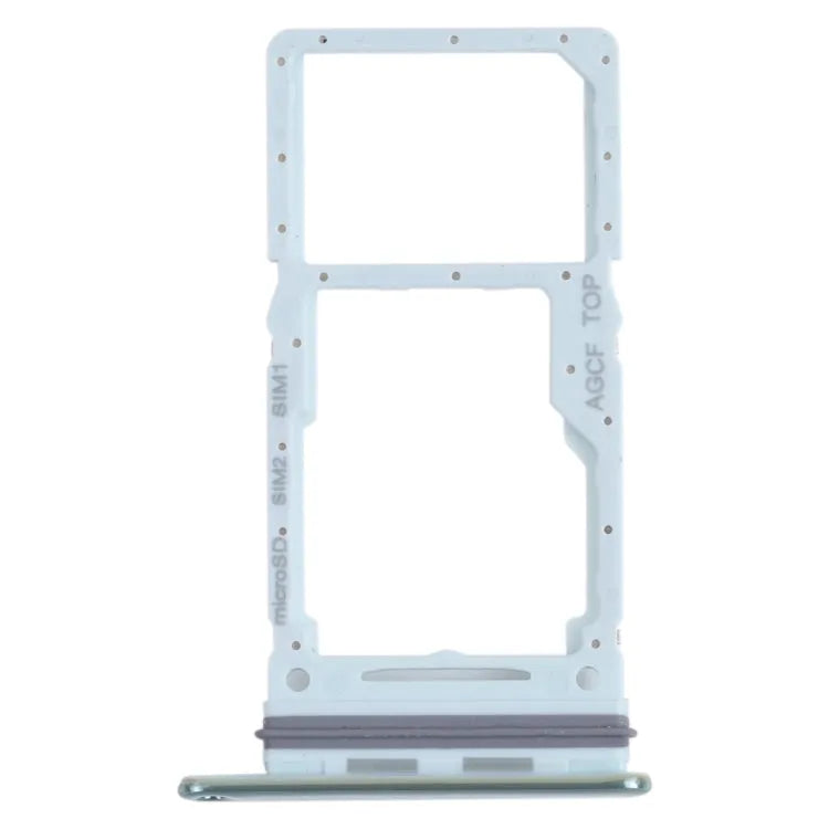 Voor Samsung Galaxy A73 5G SM-A736B Originele SIM-kaartlade + SIM-kaartlade / Micro SD-kaartlade (groen)