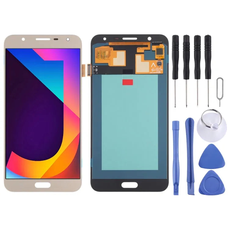 OLED LCD-scherm voor Samsung Galaxy J7 Nxt SM-J701 met Digitizer volledige montage (goud)
