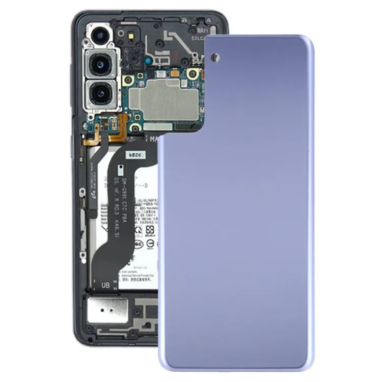 Voor Samsung Galaxy S21+ 5G batterij achterkant (paars)