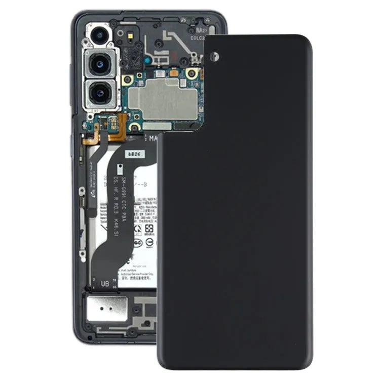 Voor Samsung Galaxy S21+ 5G batterij achterkant (zwart)