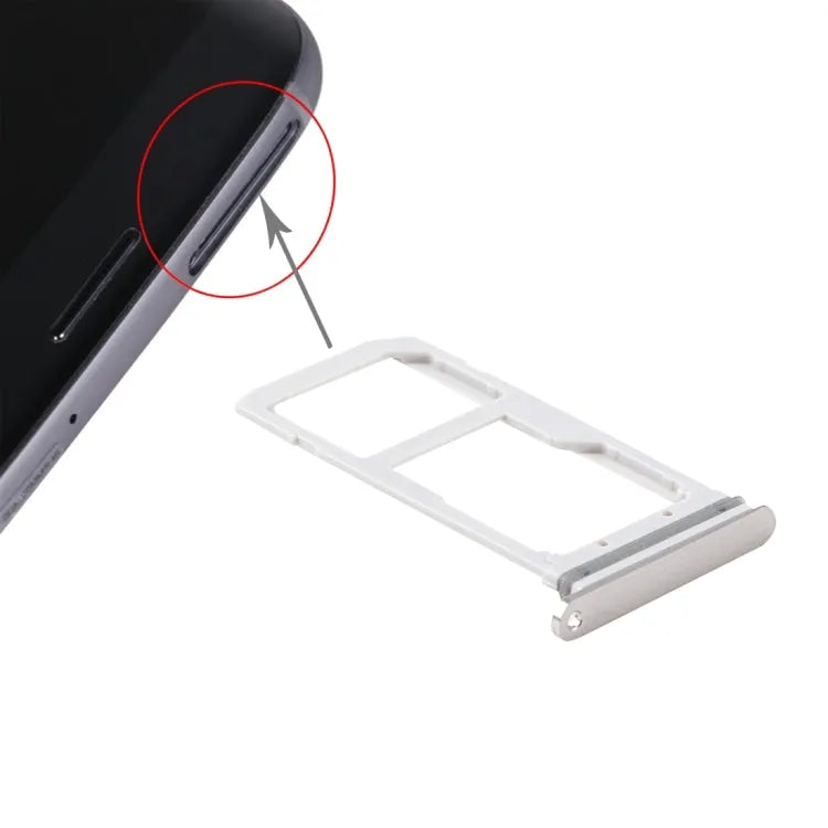 Voor Galaxy S7 / G930 Kaartlade (1 x SIM-kaartlade + 1x SD-kaartlade) (Goud)