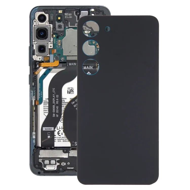Voor Samsung Galaxy S23 SM-S911B OEM glazen batterij achterkant