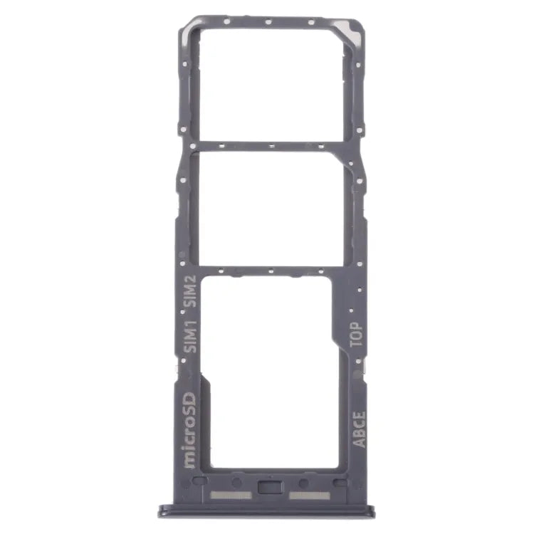 Voor Samsung Galaxy A23 SM-A235 Originele Sim-kaart Lade + Sim-kaart Lade + Micro SD-kaart Lade (Zwart)