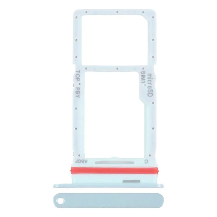 Originele SIM-kaart- en Micro SD-kaartlade voor Samsung Galaxy A27 SM-A276U (groen)