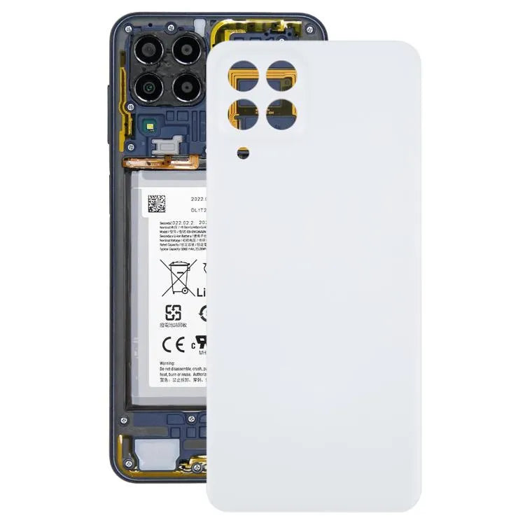 Originele achterkant voor Samsung Galaxy M33 SM-M336B (wit)